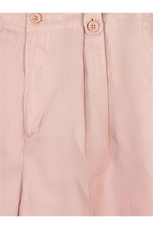 Bermuda in lino rosa NEW YORK | WILLIAMS5K017ROSA